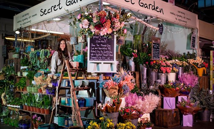 Cardiff Market - Secret Garden Florist